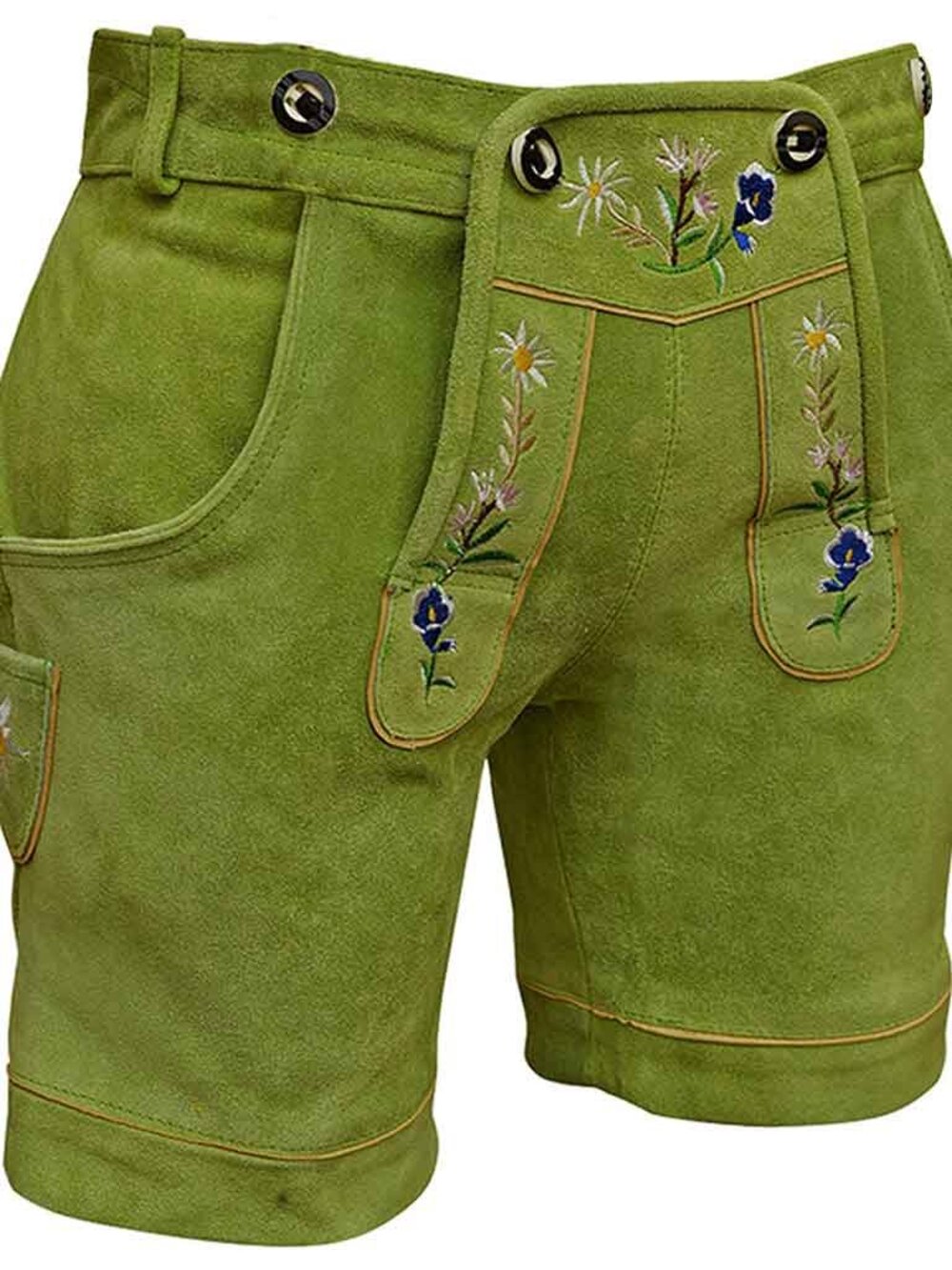 Women’s Green Lederhosen Oktoberfest Outfit  Bavarian German Traditional Costume